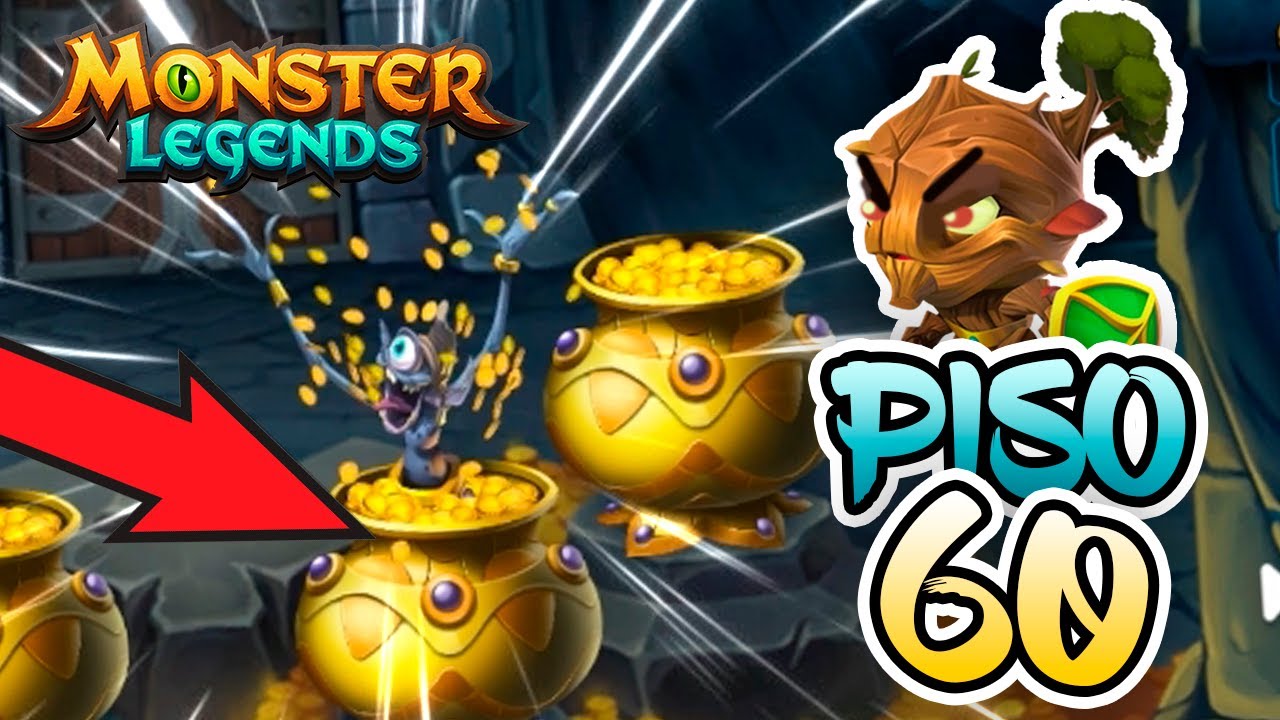 CUANTAS GEMAS CUESTA LLEGAR al PISO 60? [Cueva del Tesoro] - Monster Legends