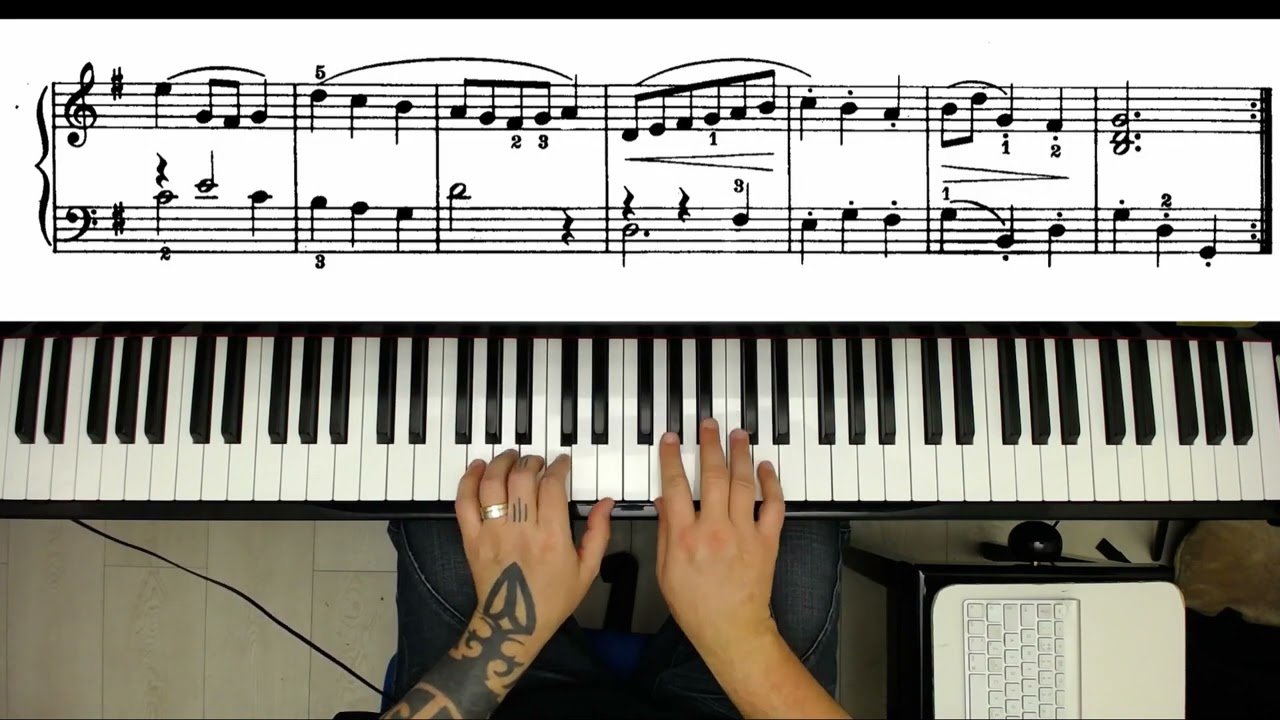 1 Minuet - First Lessons in Bach - Schirmer's edition