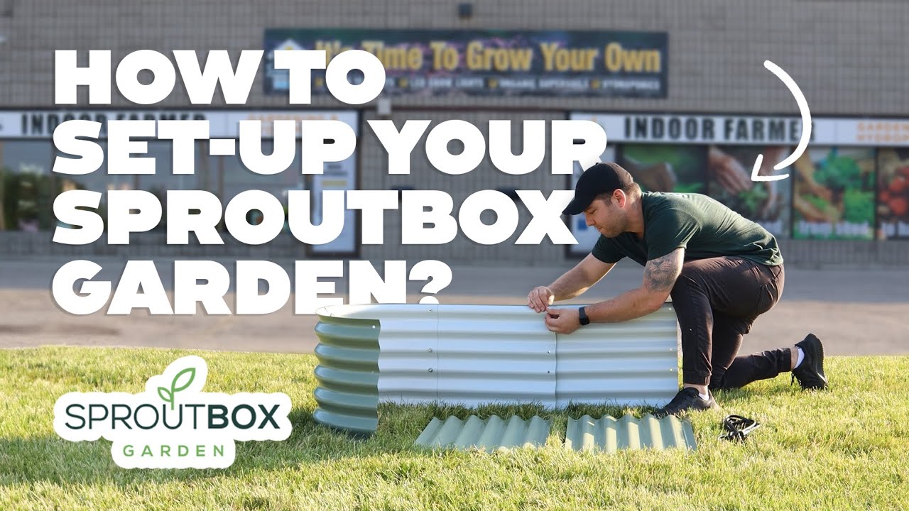 Sproutbox Garden Bed: Unboxing and Set-up!