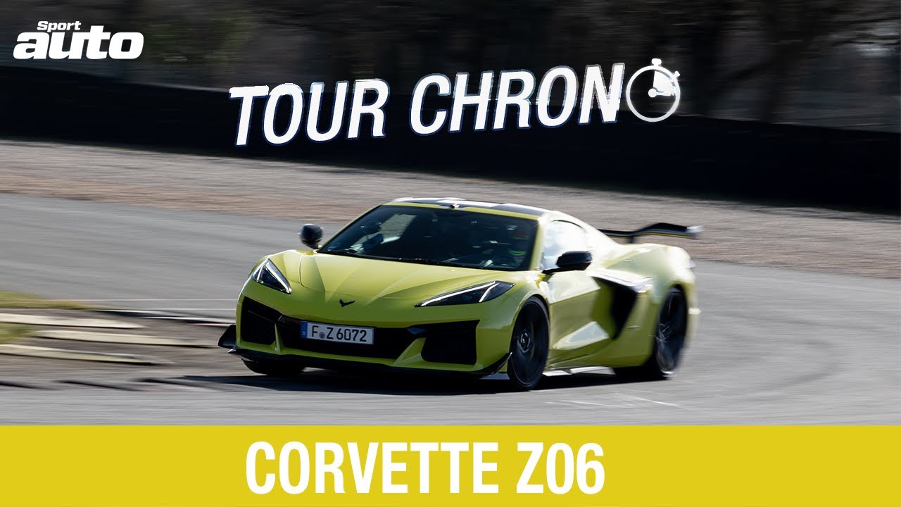 Tour Chrono : CORVETTE Z06 🔥🏁
