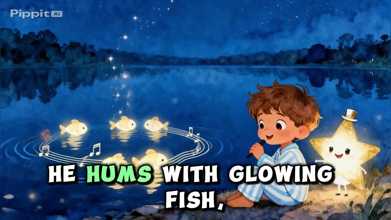 Milo and the Moonlight Train | Magical Bedtime Adventure 🚂⭐