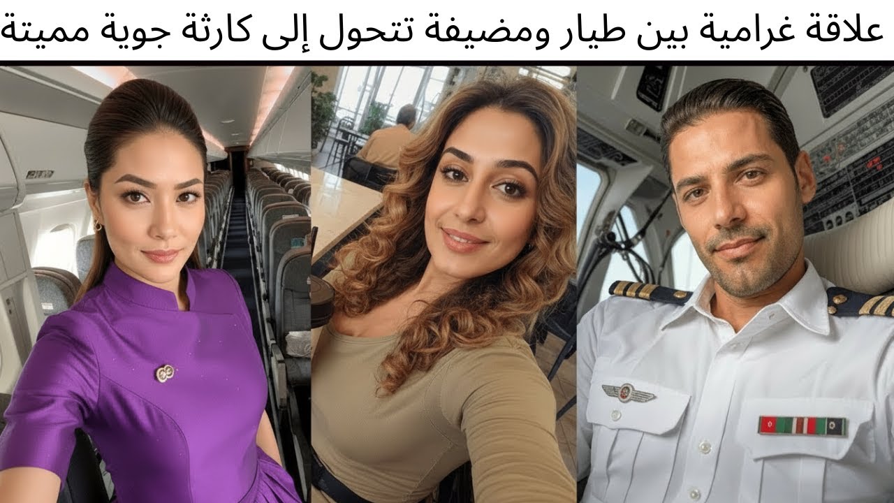 علاقة غرامية بين طيار ومضيفة تتحول إلى كارثة جوية مميتة