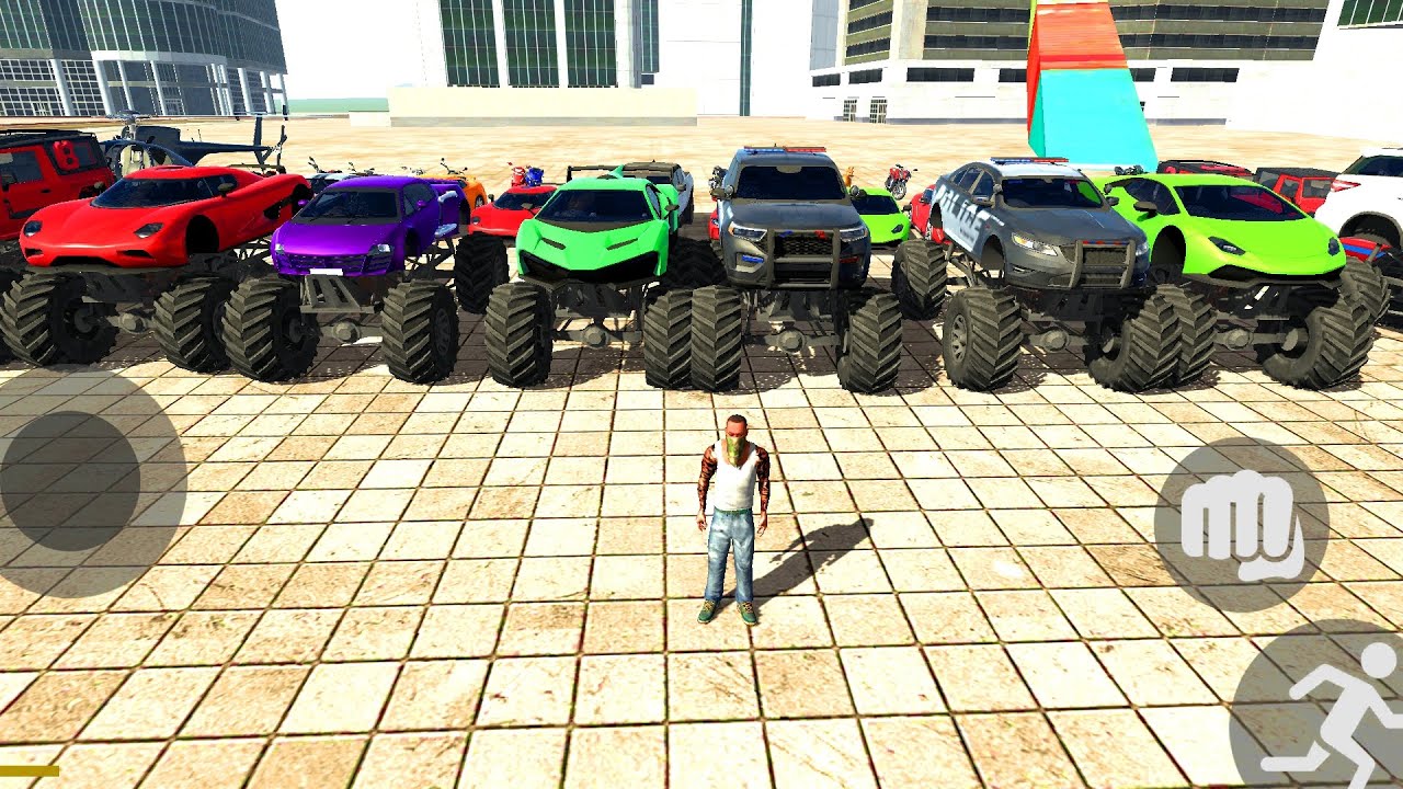 Monster Truck 💥🤩 Indian Bike 🔥🥶 Driving 3D!! New Update ❣️😍 !! Bike And Car Gameplay 