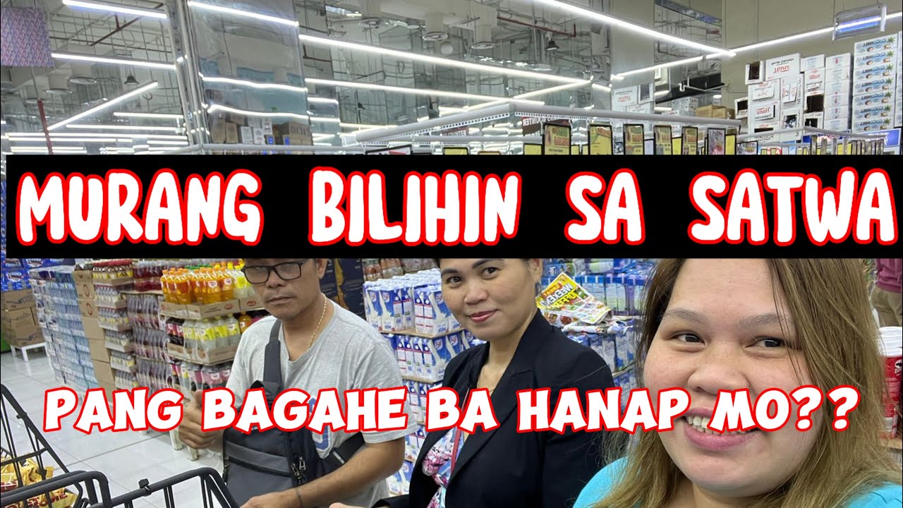 MURANG BILIHIN SA SATWA// PANG BAGAHE BA HANAP MO??