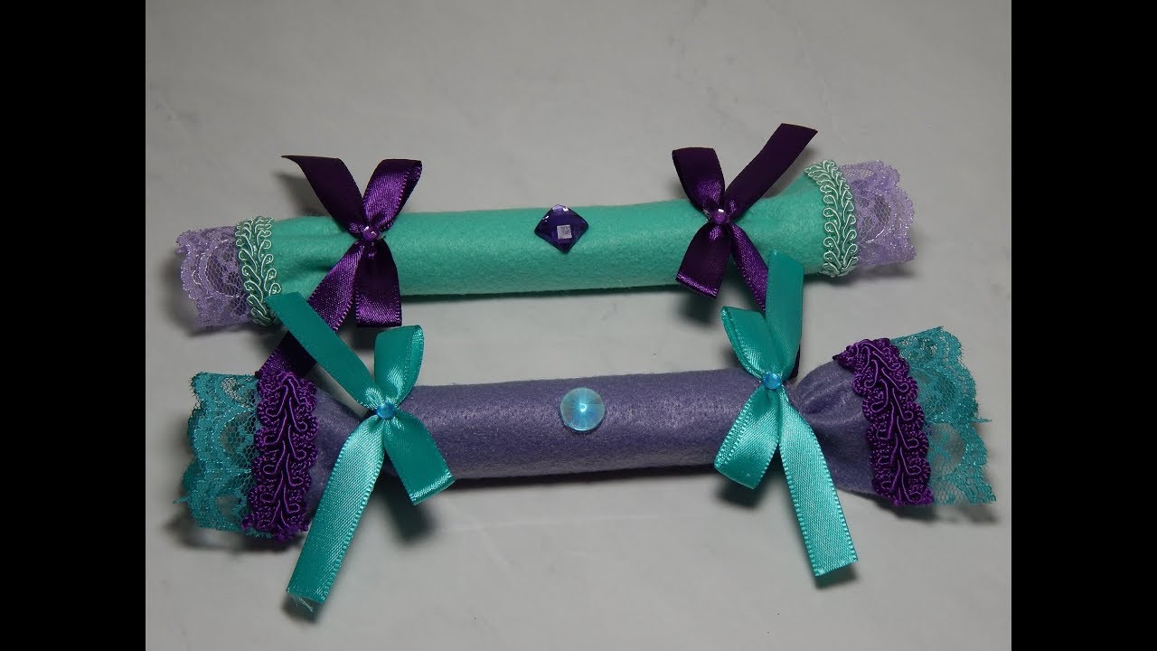 DIY - Rolinho de Jujuba - Passo a passo -Tema Sereia.