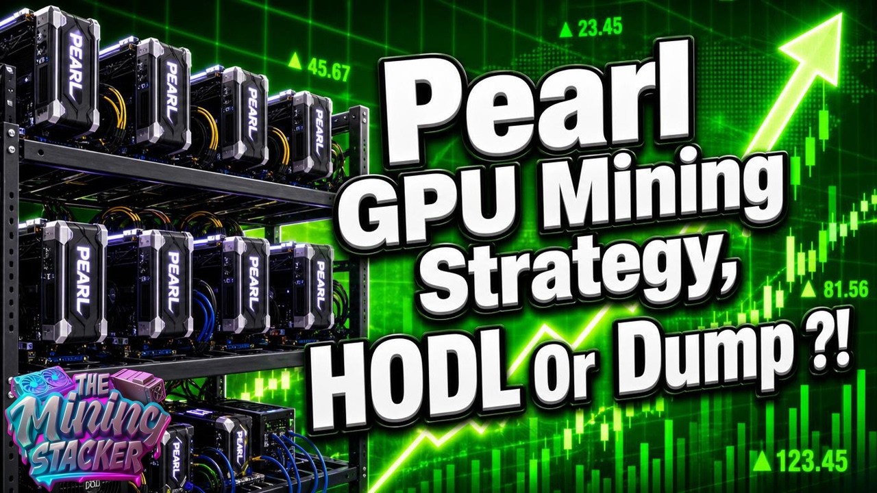 Майнинг Pearl (PRL) на GPU пока ещё прибылен... Поговорим о Pearl. Моя стратегия и почему