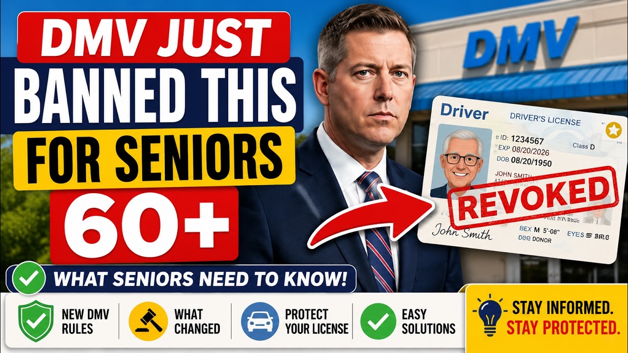 NEW DMV REQUIREMENT FOR SENIORS OVER 60 &mdash; For Every Senior Who Drives A Car, Watch This!