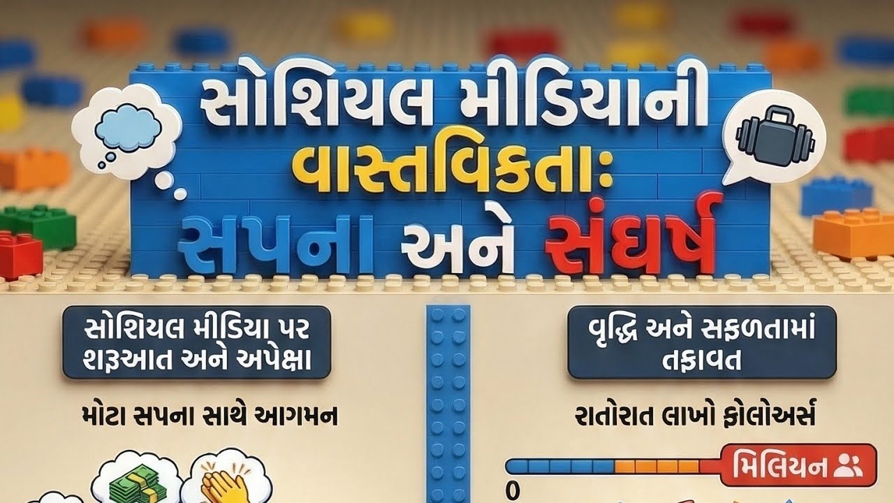 સોશિયલ મીડિયાની વાસ્તવિકતાઃ સપના અને સંઘર્ષ 🤯
