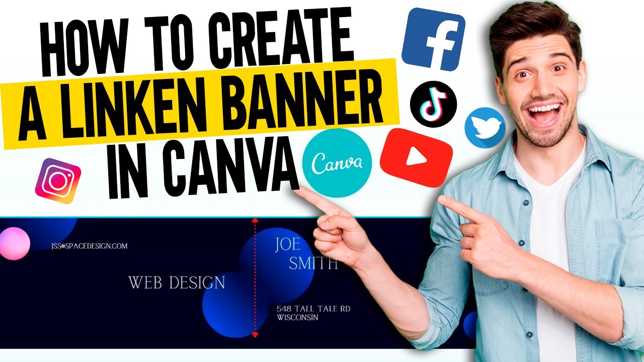 How to Create A LinkedIn Banner In Canva in 2021 💥