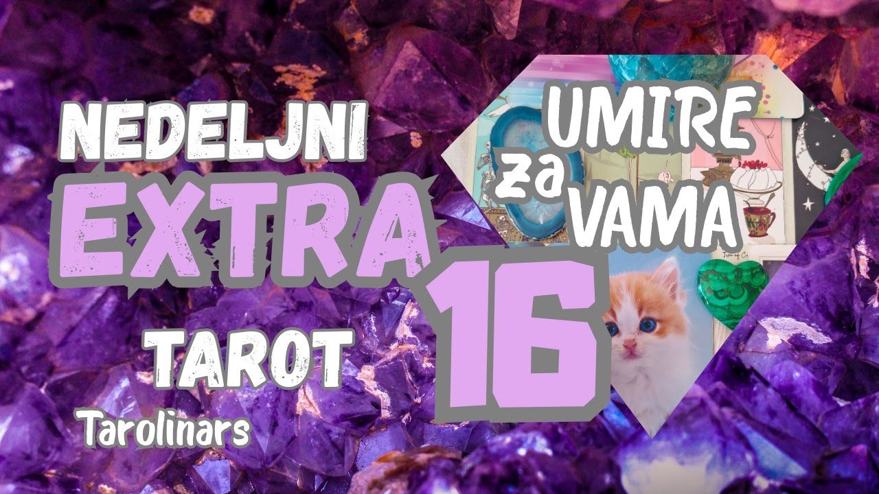 NERVOZAN JE ZBOG VAS! Ko Umire od Želje da Vas Vidi i Šta će Uraditi?🔥 Nedeljni EXTRA TAROT 