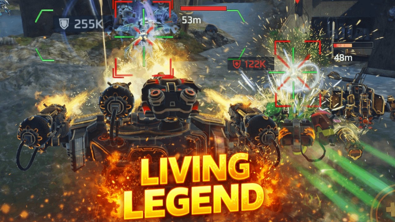 SOLO [ＵＣＨᵂᴿ ] VS DUO — 11 KILLS AND 11 MILLION DAMAGE - WAR ROBOTS