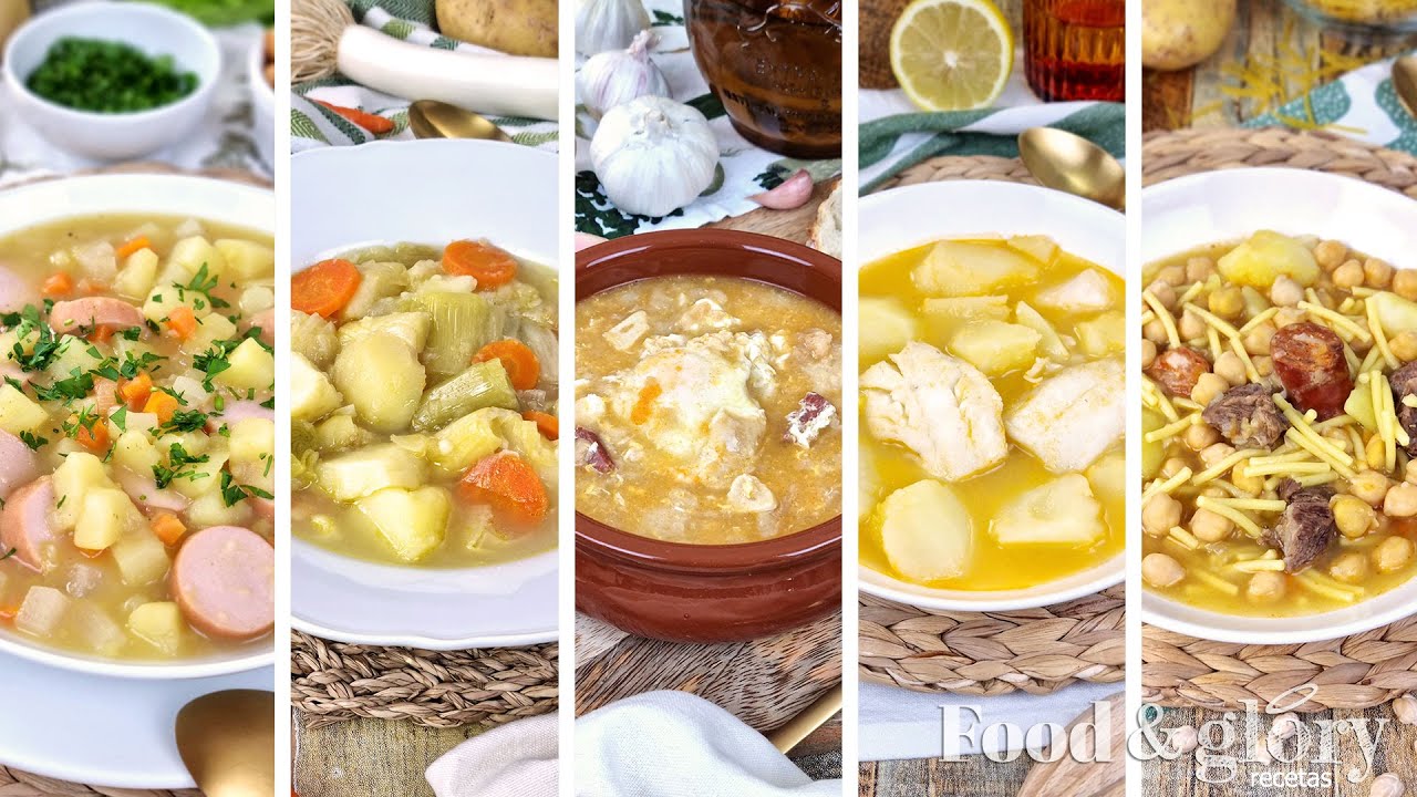 5 Platos de Cuchara Ricos y Variados Para Toda la Semana