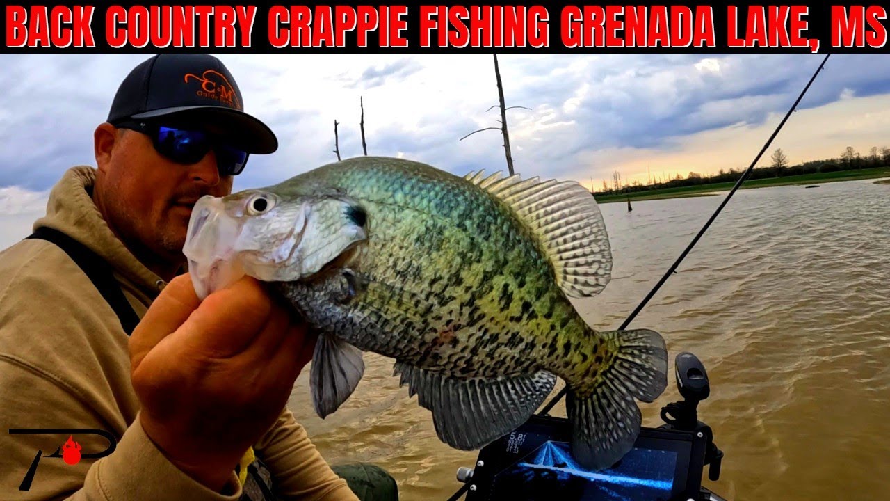 Grenada Lake Back Country Crappie Fishing