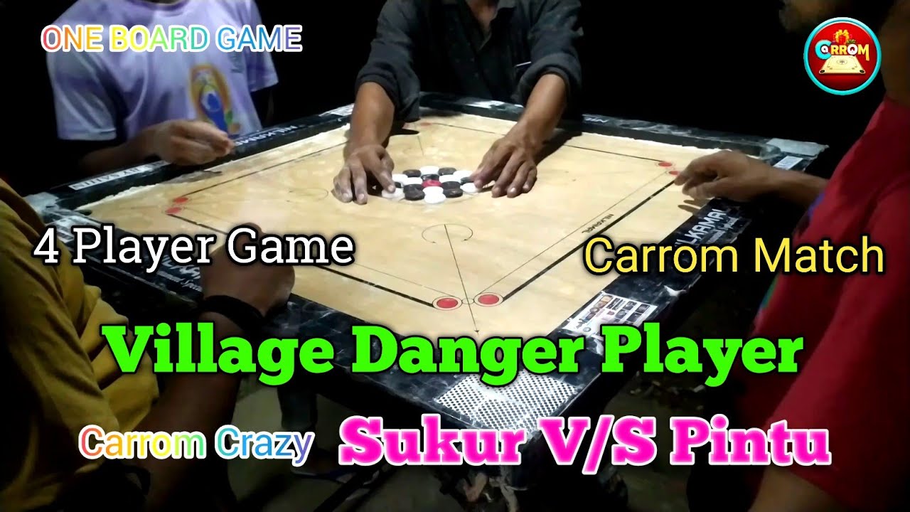 One Board Challange Game Carrom Match Pintu V/S Sukur 