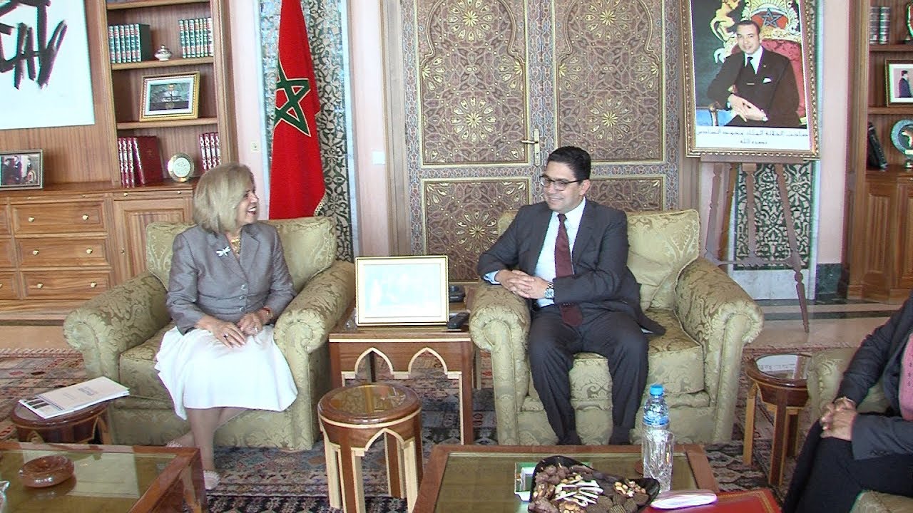M. Bourita reçoit la candidate égyptienne au poste de directeur général de l'UNESCO