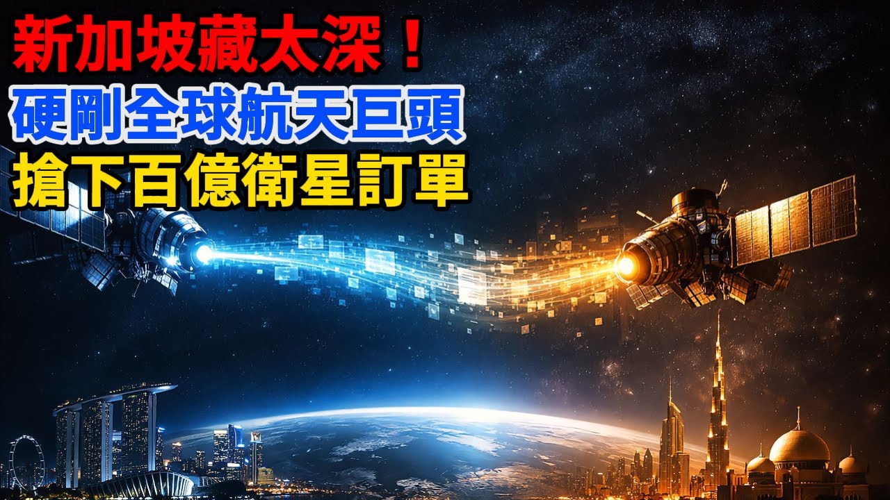 新加坡藏得太深！硬剛全球航天巨頭，搶走阿聯酋百億衛星合同