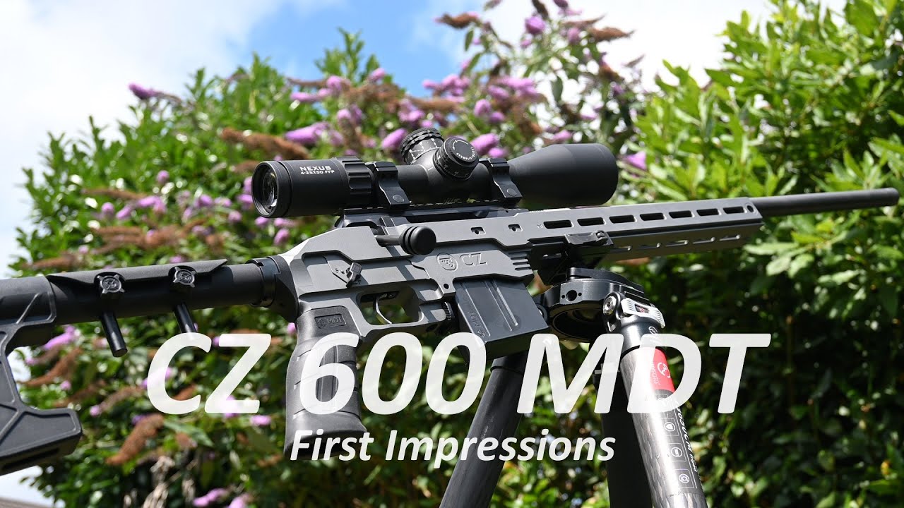 CZ 600 MDT .308, First Impressions