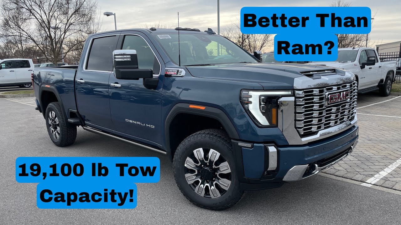 Тест-драйв и обзор GMC Sierra 2500HD Denali Reserve 2026 года (вид от первого лица).