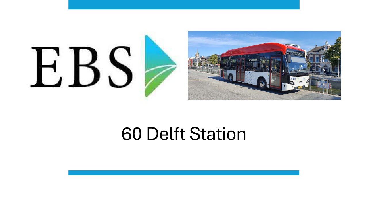 EBS buslijn 60 Nootdorp Metro Station - Delft Station | 2025
