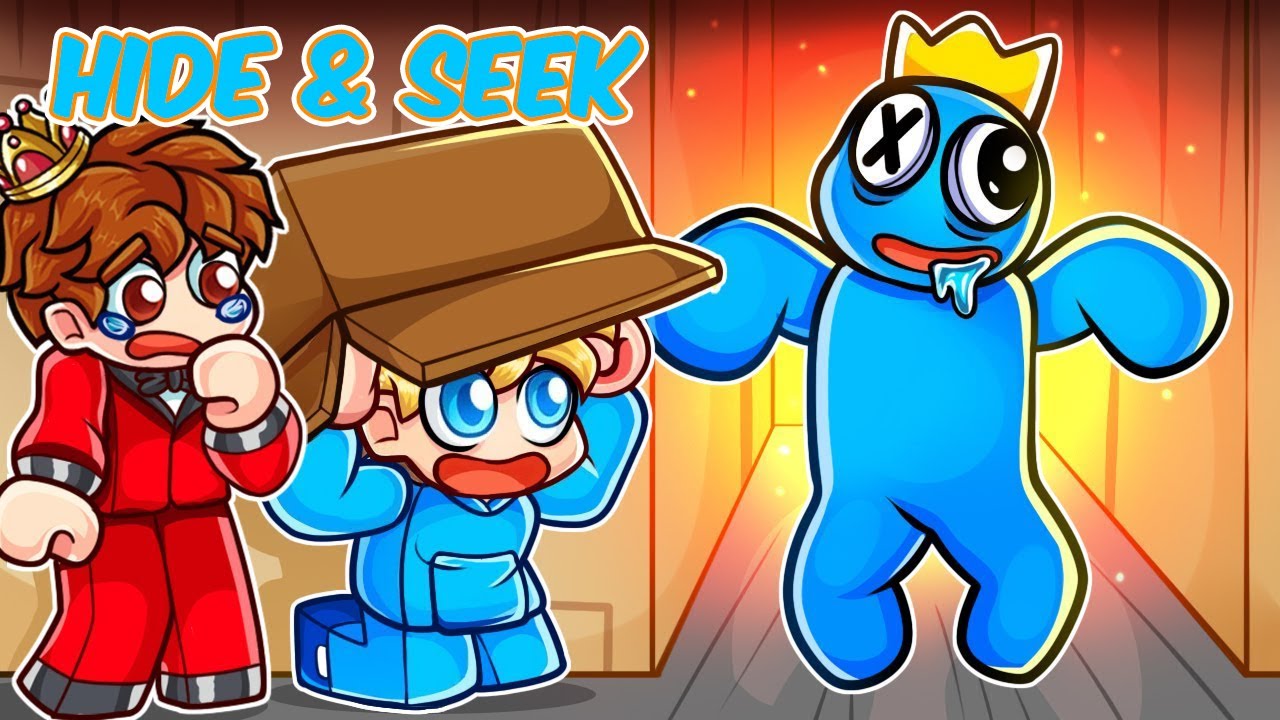 Versuche NICHT GEFUNDEN zu WERDEN in RAINBOW FRIENDS HIDE & SEEK Chapter 2 Roblox!