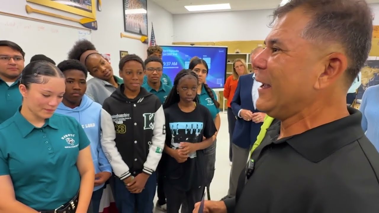 Thank a Teacher: Sergio Sandoval from Royal Palm Beach Community High School