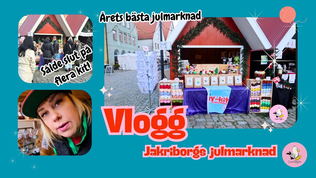 🎄 Vlogg från Jakriborgs julmarknad – årets bästa julmarknad! 🎄