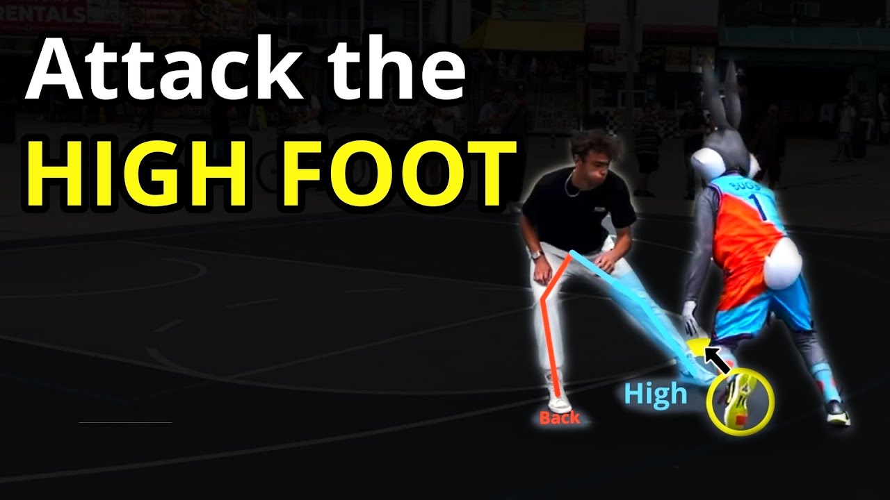 How to get past your Defender (High Foot Method) 1v1