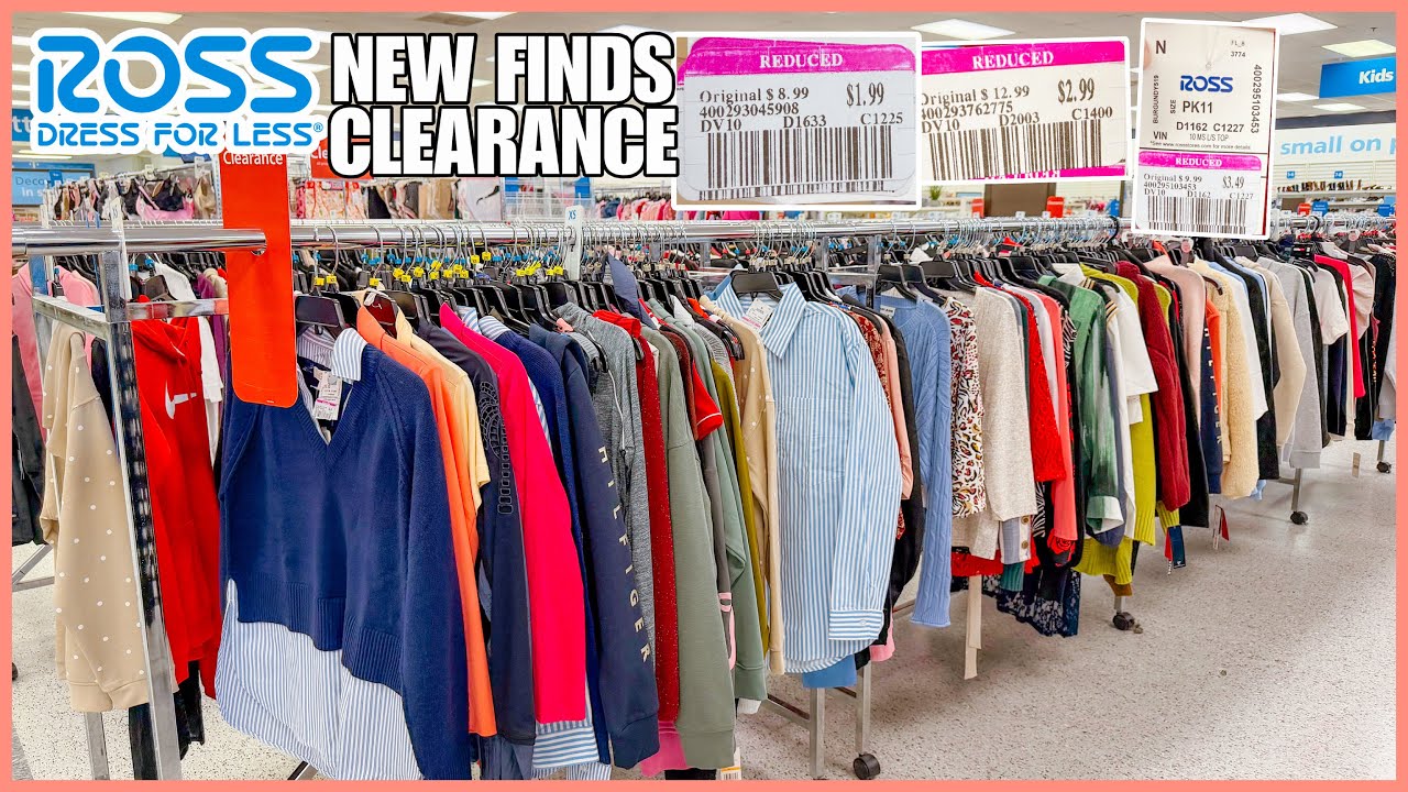 💕ROSS DRESS FOR LESS CLEARANCE SALE 2026😮‼️ROSS PINK TAG REDUCED PRICE‼️ROSS CLEARANCE SALE❤︎