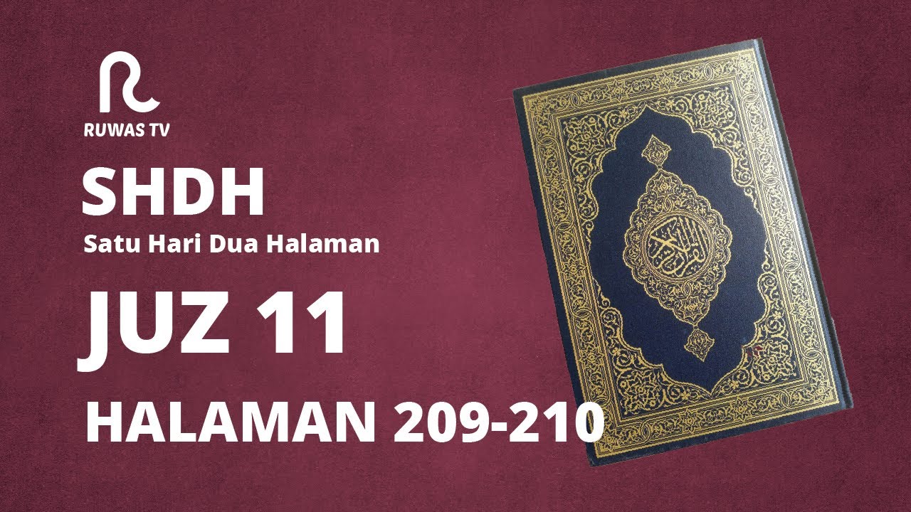 SHDH - Juz 11 Halaman 209-210