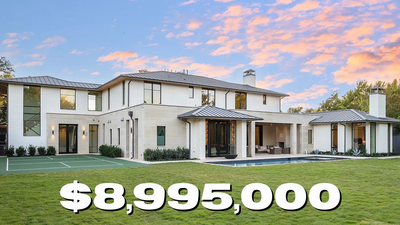 DALLAS REALTORS TOUR A $8.9M GATED ESTATE | You Won't Believe This Dallas Mansion!
