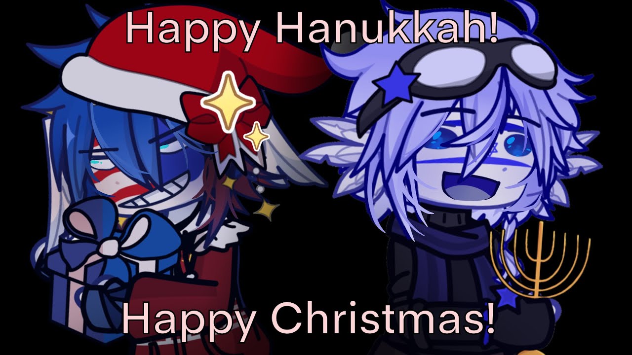 Happy Hanukkah and Christmas! || CH USA, Israel and Japan || Gacha life 2