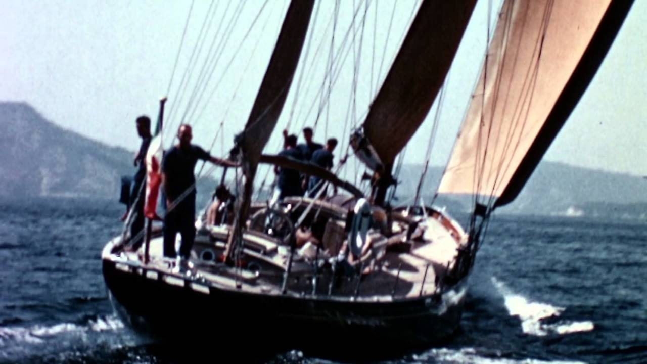 FANTASTISKT FILMFYND MED VACKRA AGNETA, REIMERS OCH AGNELLI PÅ KRYSS UTANFÖR NEAPEL VID OS 1960