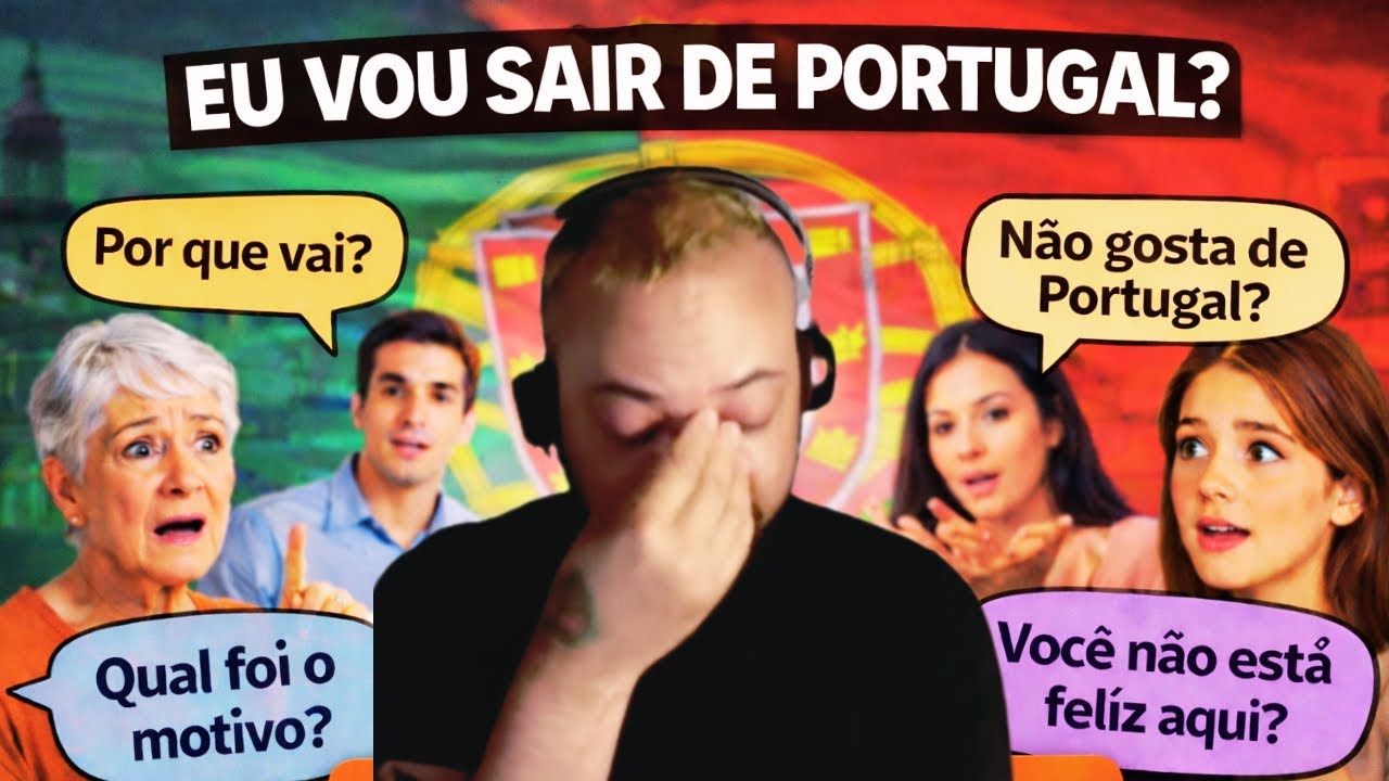 O Que Aconteceu Para Eu Querer Sair de Portugal? Descubra Minha História