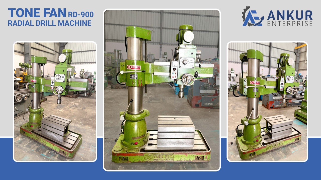 Radial Drill Machine - Tone Fan (Taiwan) RD 900