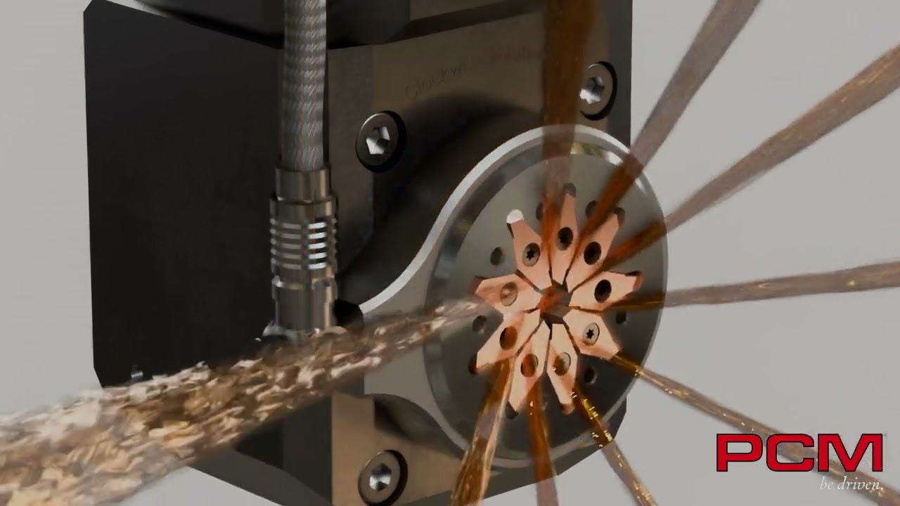 The NEXT LEVEL in thread whirling by PCM Precision Tooling SA