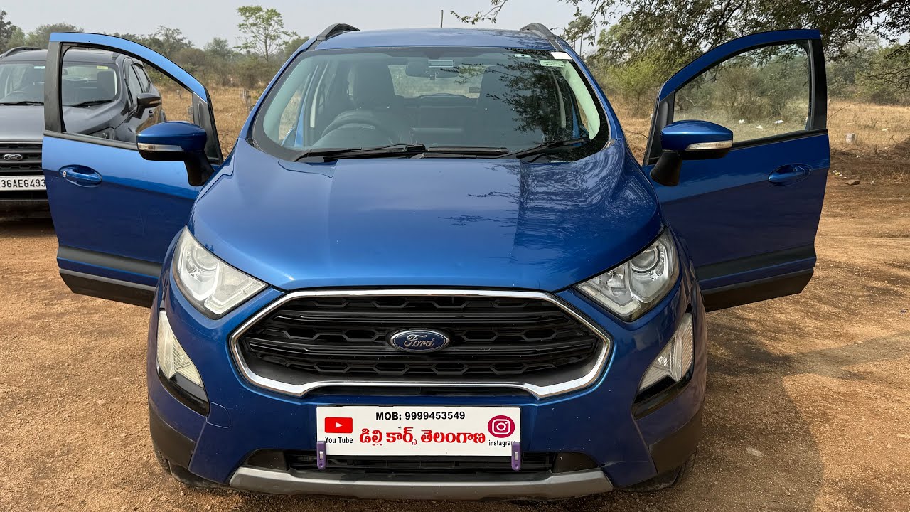 #ecosport 2018 మోడల్ sunroof మీకోసం అద్భుతమైన కార్ 🚗 ధర:530000📞9999453549  సిద్దిపేట ఆఫీస్ లో ఉంది 