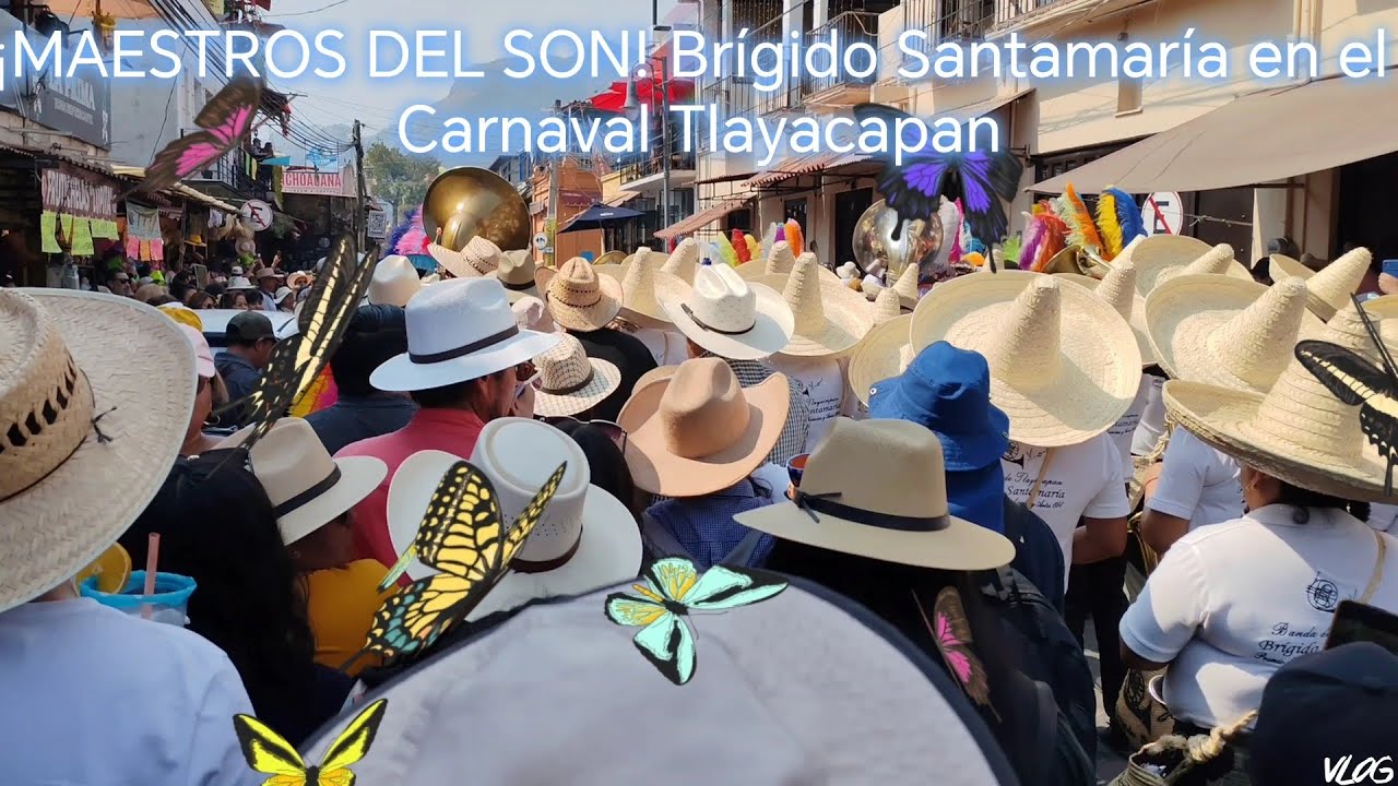 ¡MAESTROS DEL SON! Brígido Santamaría en el Carnaval Tlayacapan