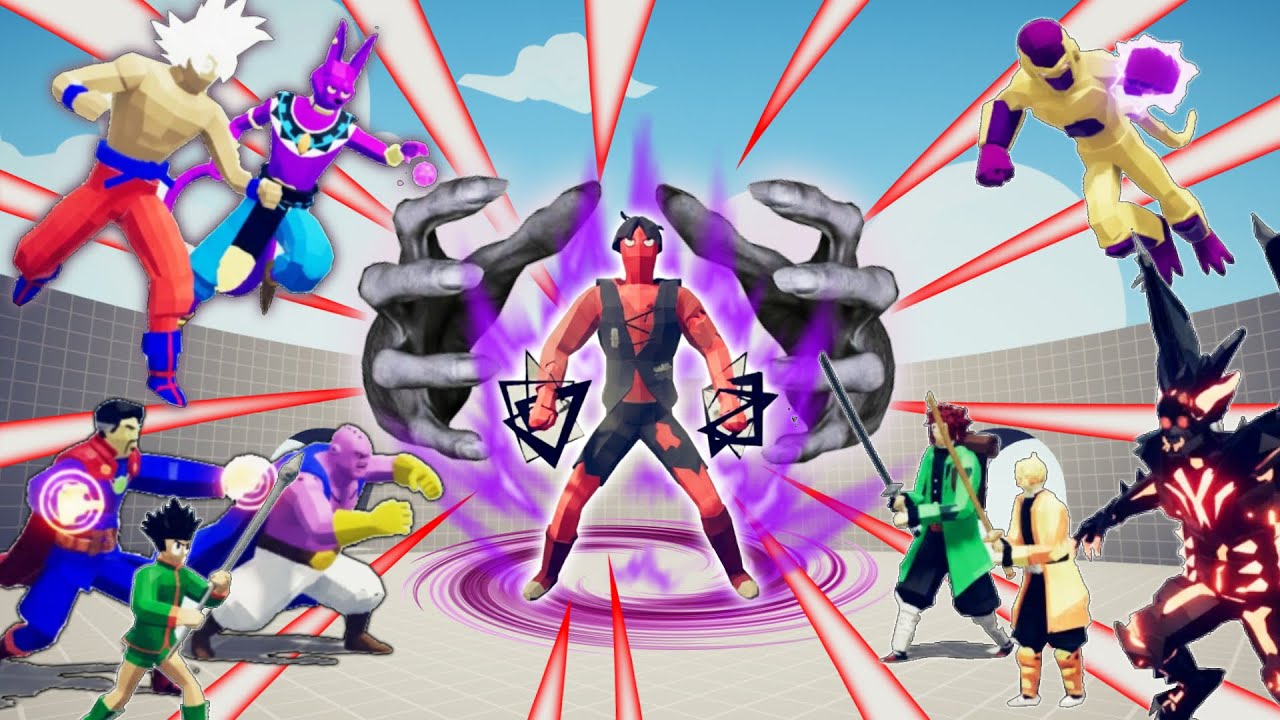EVERY SUPER HERO vs DARK HAND | TABS - Totally Accurate Battle Simulator