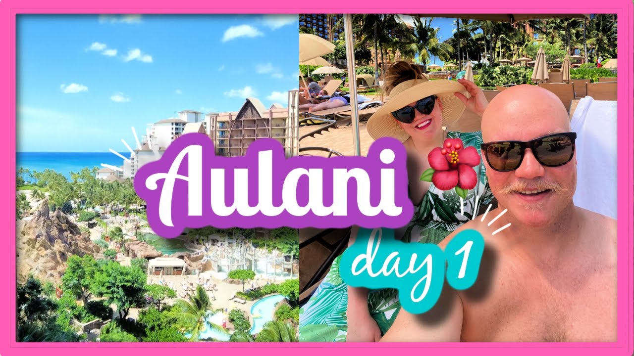 OUR FIRST DAY AT AULANI! 🌺🌴☀️ Gift Shop Tour, Swimming & Pin Trading!