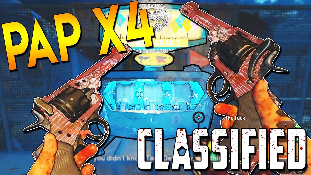 *BO4 ZOMBIES* PACK A PUNCH 4 TIMES - HOW PAP WORKS IN BLACK OPS 4 ZOMBIES