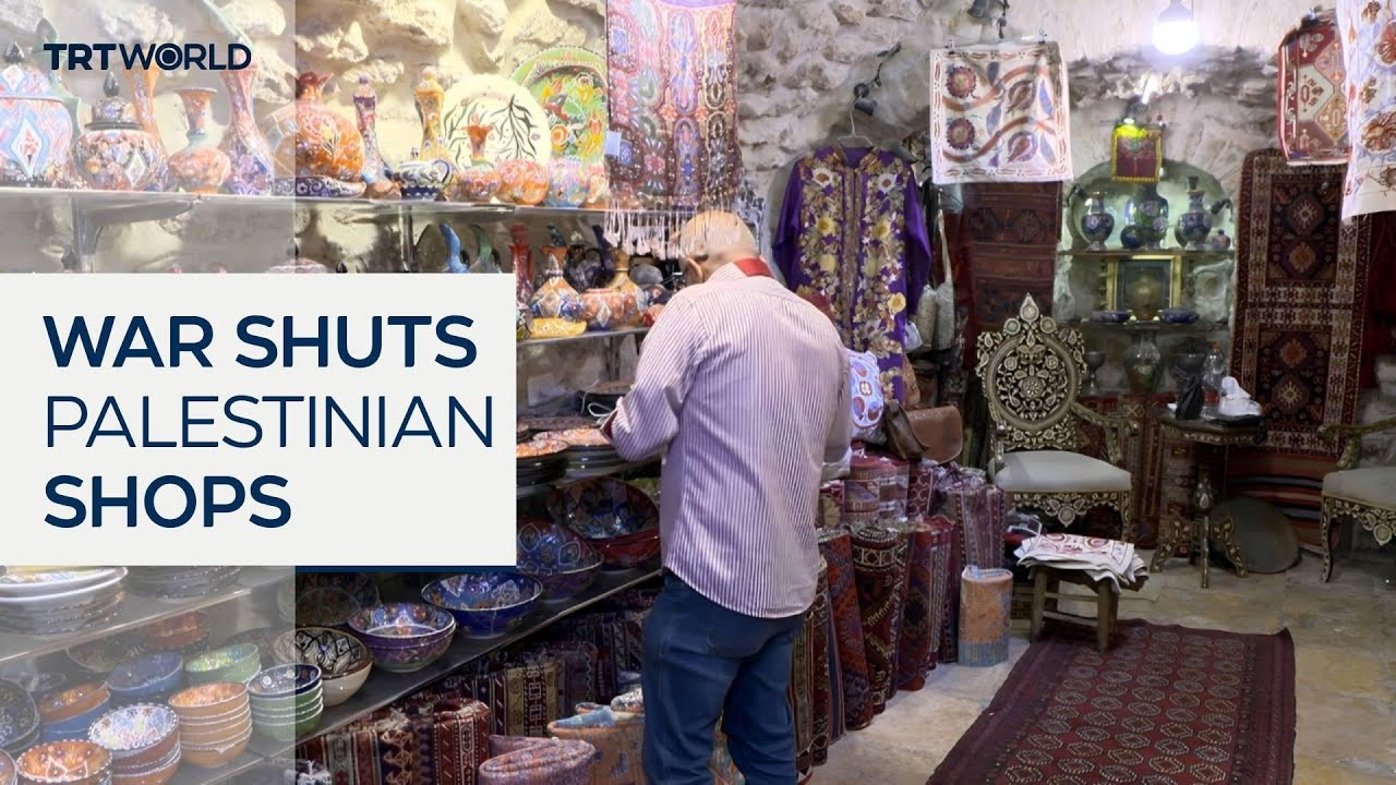 Businesses in occupied East Jerusalem left broken by Israeli war