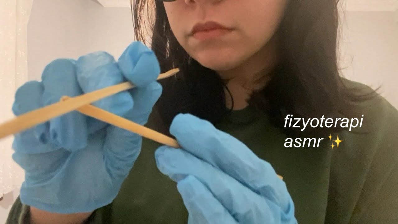 sana akupunktur yapıyorum asmr (türkçe asmr) fizyoterapi roleplay