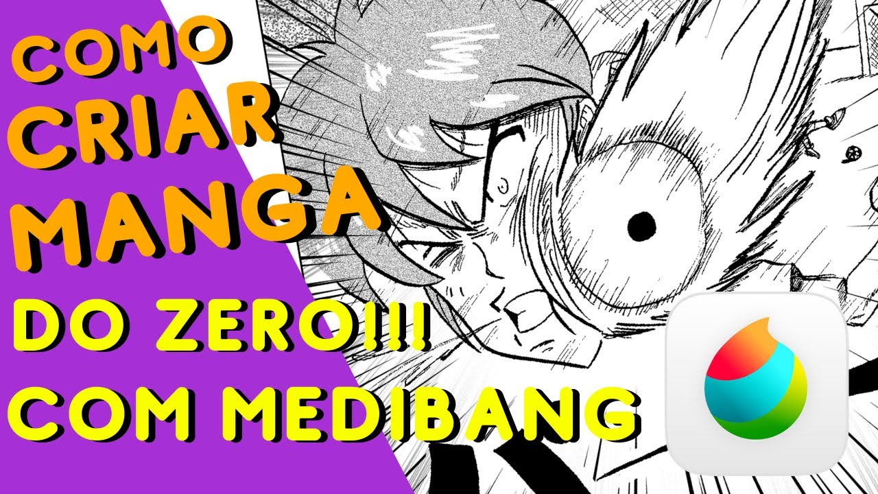 COMO CRIAR UM MANGÁ DO ZERO NO MEDIBANG