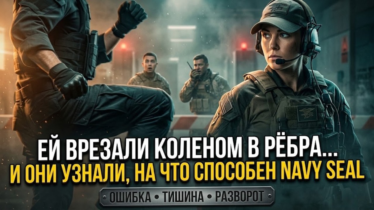 Они ударили ее в ребра — и потом на собственном опыте узнали, на что способен морской котик