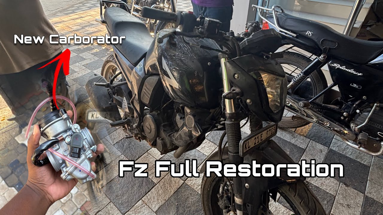 Fz ഒന്ന് മോഡിഫൈ ചെയ്ത് എടുത്താലോ | Fz 16 Restoration part - 01