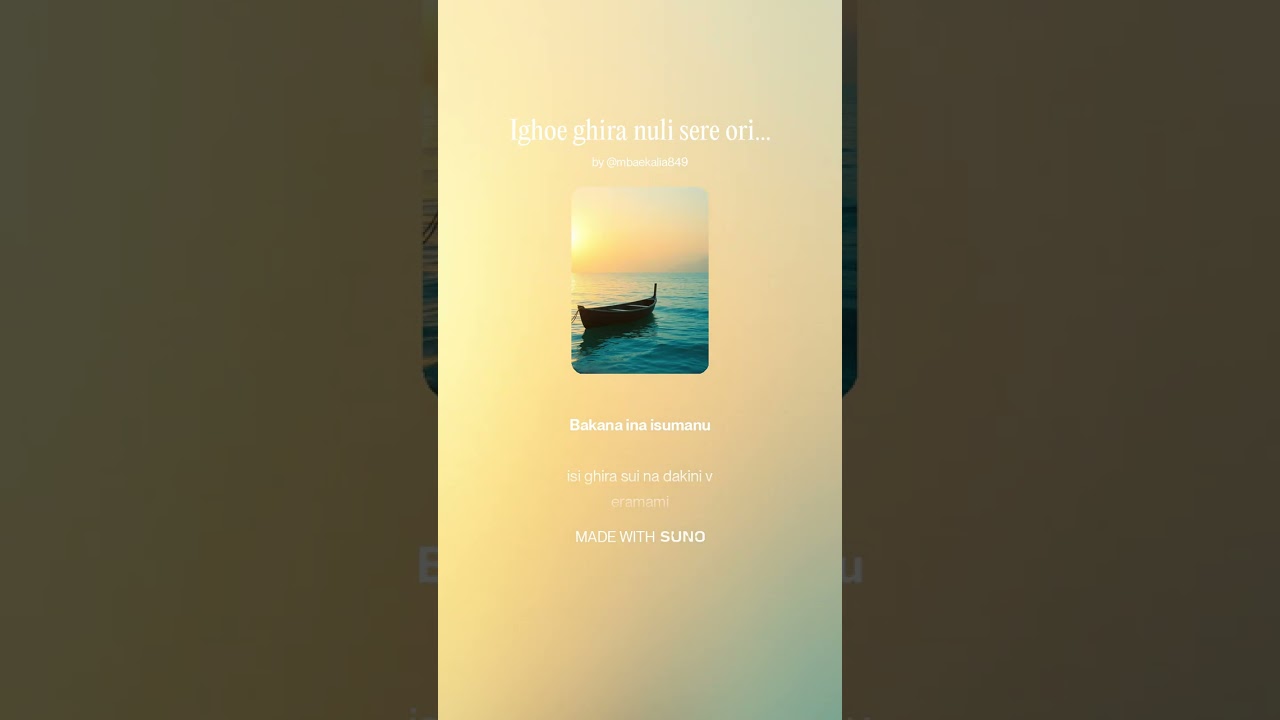 IGHOE GHIRA NULI SERE #solomonislandsmusic  #music #pacificmusic #melanesia #pacificreggae