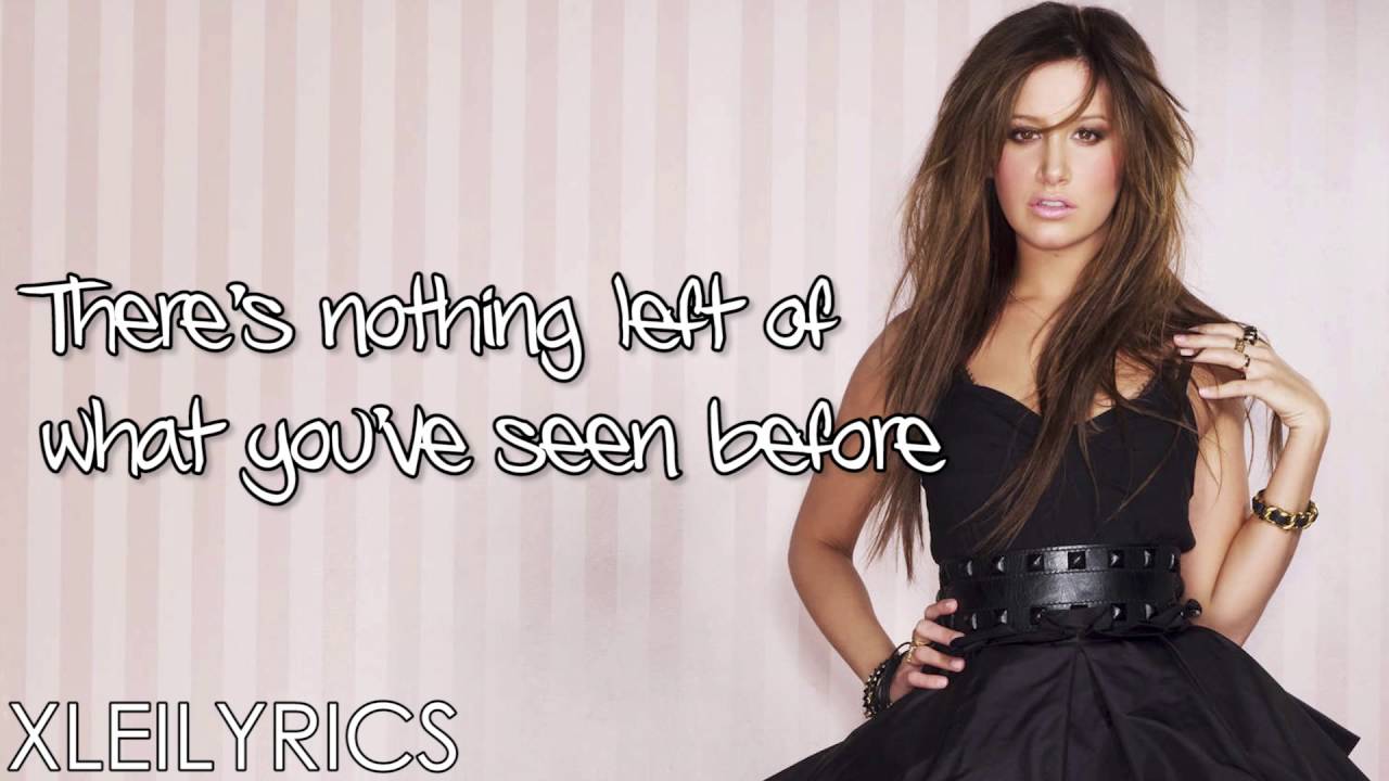 Ashley Tisdale  - Acting Out (Lyrics Video) HD