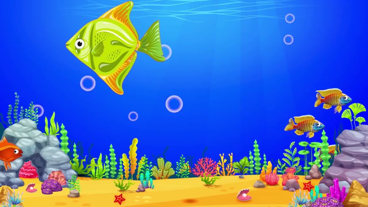 Fish & Baby Music 🐠 Relaxing Visual Sensory Aquarium for Deep Sleep 💤 #06