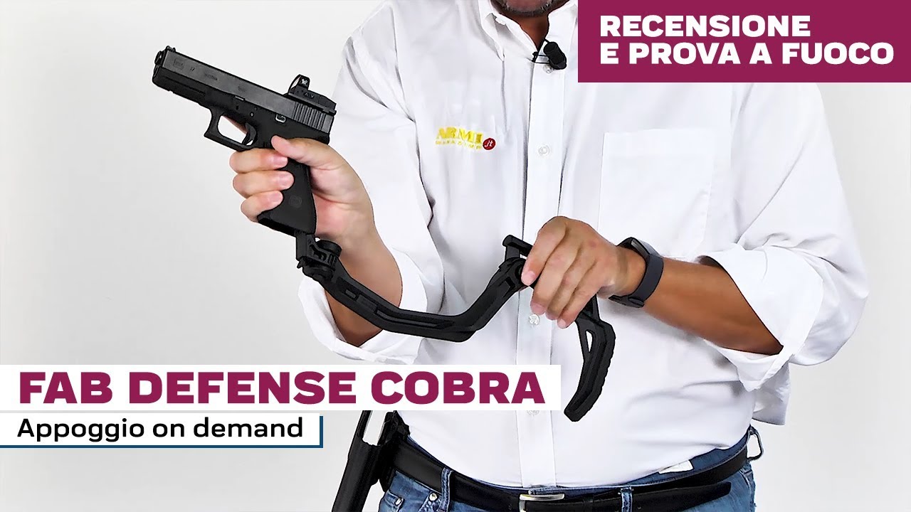 Fab Defense Cobra e Glock - Recensione completa e prova a fuoco | Armi Magazine