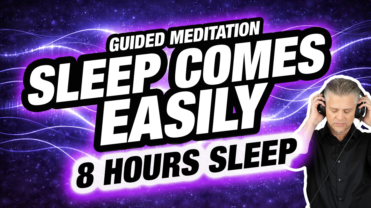 Learn to Fall Asleep Easily | An Eight Hour Sleep Meditation
